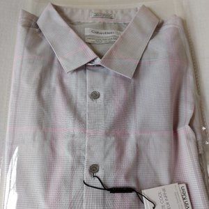 Calvin Klein XL men's Infinite Cool Plaid shirt